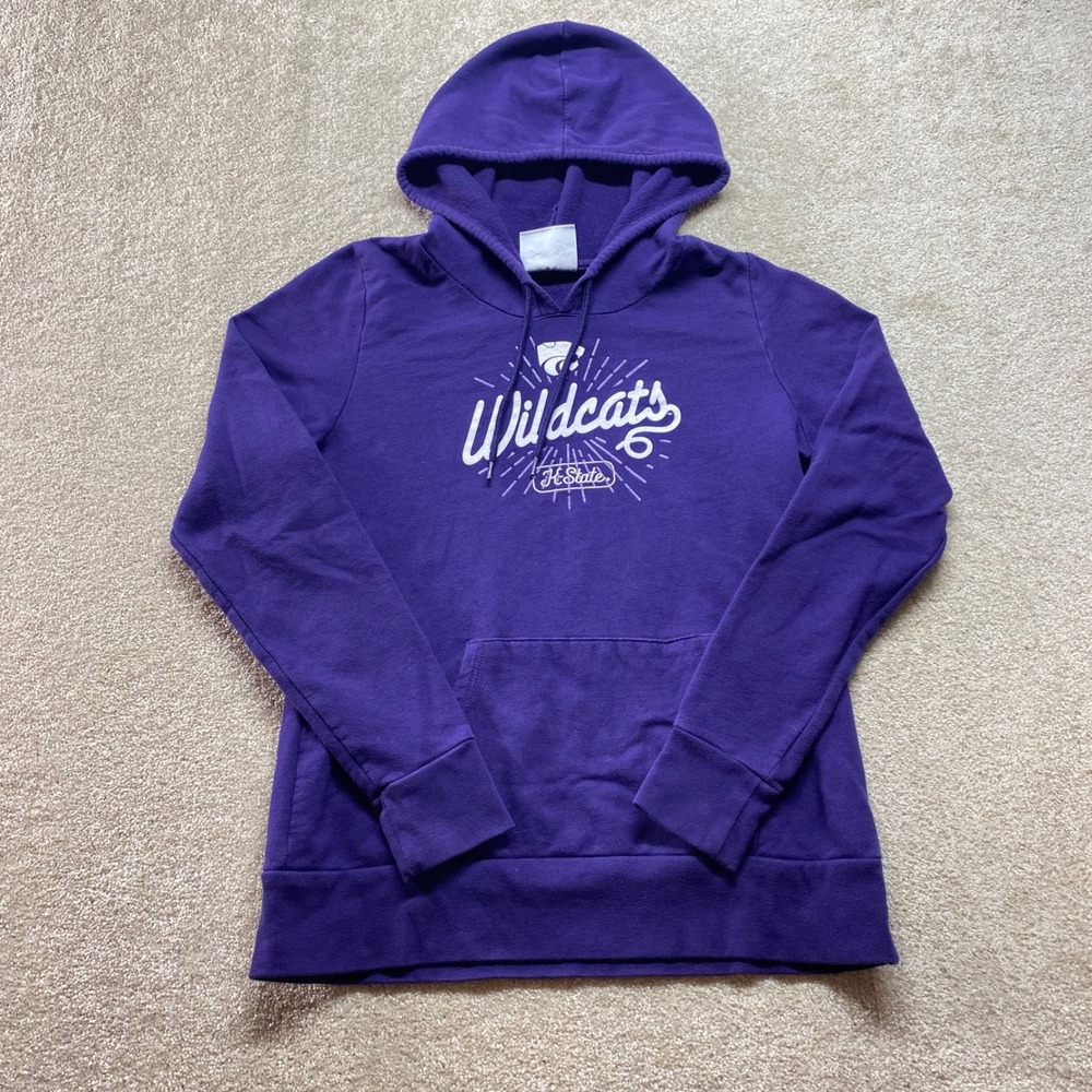 Champion Sweatshirt Youth Girls‎ Large Purple Wildcats State Hoodie